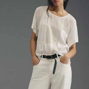 Anthropologie Silky
Patchwork Tee size M